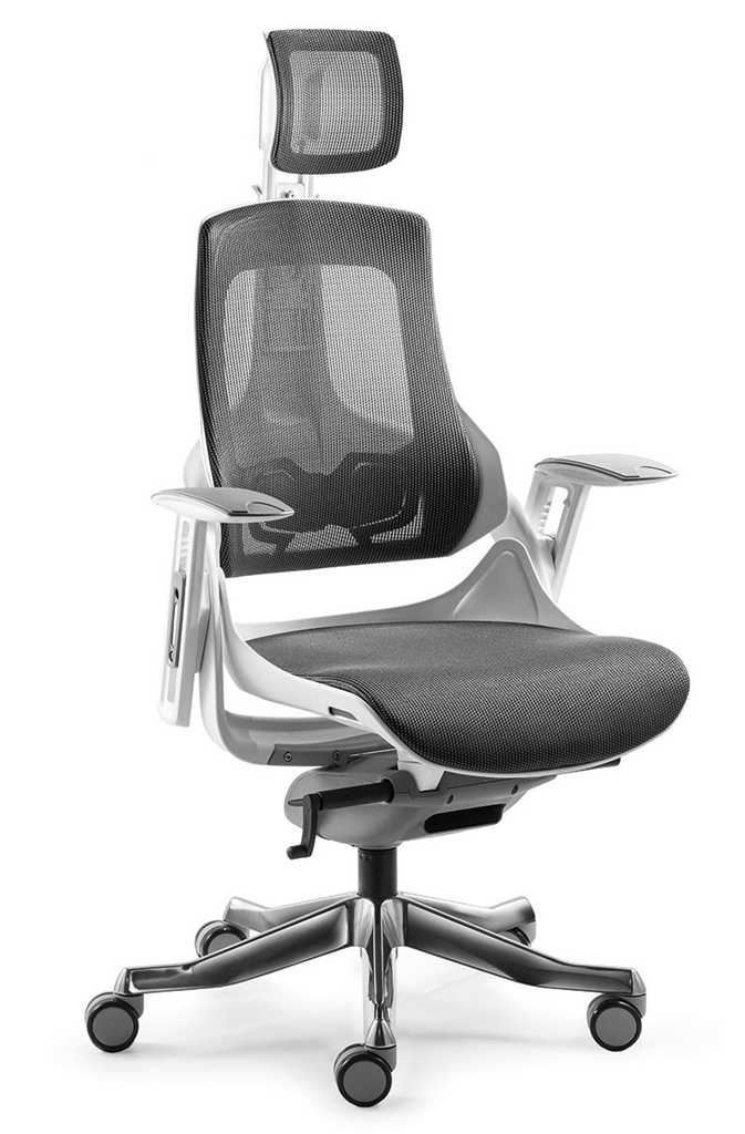 SEDIA WOW Cromo Rete Grigia - Bianca Foto prodotto